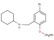 N-(5-bromo-2-methoxybenzyl)cyclohexanamine hydrobromide