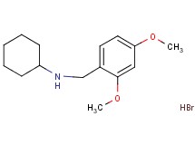 N-(2,4-dimethoxybenzyl)cyclohexanamine hydrobromide