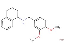 N-(3,4-dimethoxybenzyl)-1,2,3,4-tetrahydro-1-naphthalenamine hydrobromide