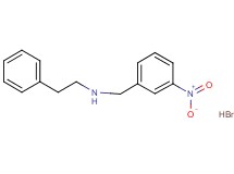 N-(3-nitrobenzyl)-2-phenylethanamine hydrobromide