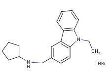 N-[(9-ethyl-9H-carbazol-3-yl)methyl]cyclopentanamine hydrobromide