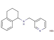 N-(3-pyridinylmethyl)-1,2,3,4-tetrahydro-1-naphthalenamine hydrobromide