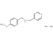 (4-methoxybenzyl)(4-pyridinylmethyl)amine dihydrobromide