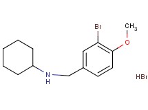 N-(3-bromo-4-methoxybenzyl)cyclohexanamine hydrobromide