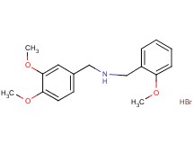 (3,4-dimethoxybenzyl)(2-methoxybenzyl)amine hydrobromide (3,4-dimethoxybenzyl)(2-methoxybenzyl)amine hydrobromide