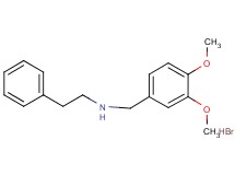 N-(3,4-dimethoxybenzyl)-2-phenylethanamine hydrobromide N-(3,4-dimethoxybenzyl)-2-phenylethanamine hydrobromide