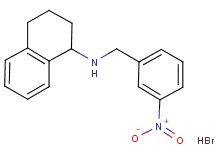 N-(3-nitrobenzyl)-1,2,3,4-tetrahydro-1-naphthalenamine hydrobromide