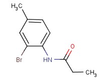 N-(2-bromo-4-methylphenyl)propanamide