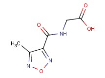 N-[(4-methyl-1,2,5-oxadiazol-3-yl)carbonyl]glycine