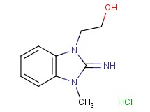 2-(2-imino-3-methyl-2,3-dihydro-1H-benzimidazol-1-yl)ethanol hydrochloride