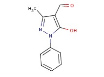 5-hydroxy-3-methyl-1-phenyl-1H-pyrazole-4-carbaldehyde