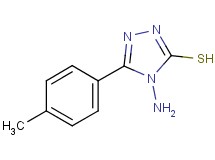 4-amino-5-(4-methylphenyl)-4H-1,2,4-triazole-3-thiol