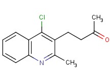 4-(4-chloro-2-methylquinolin-3-yl)butan-2-one