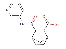 3-[(pyridin-3-ylamino)carbonyl]bicyclo[2.2.1]hept-5-ene-2-carboxylic acid