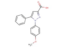 1-(4-methoxyphenyl)-5-phenyl-1H-pyrazole-3-carboxylic acid