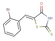 (5Z)-5-(2-bromobenzylidene)-2-thioxo-1,3-thiazolidin-4-one