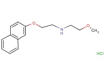 (2-methoxyethyl)[2-(2-naphthyloxy)ethyl]amine hydrochloride