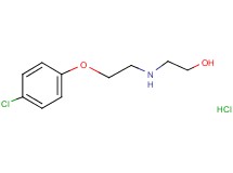 2-{[2-(4-chlorophenoxy)ethyl]amino}ethanol hydrochloride