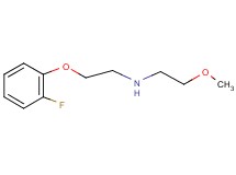 2-(2-fluorophenoxy)-N-(2-methoxyethyl)ethanamine