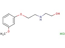 2-{[2-(3-methoxyphenoxy)ethyl]amino}ethanol hydrochloride