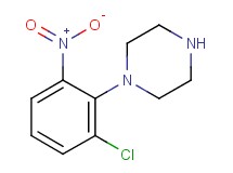 1-(2-chloro-6-nitrophenyl)piperazine