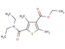 ethyl 2-amino-5-[(diethylamino)carbonyl]-4-methylthiophene-3-carboxylate