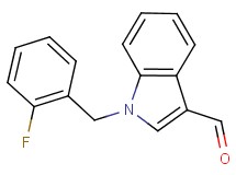 1-(2-fluorobenzyl)-1H-indole-3-carbaldehyde