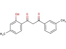 1-(2-hydroxy-4-methylphenyl)-3-(3-methylphenyl)propane-1,3-dione