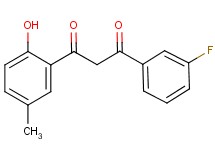 1-(3-fluorophenyl)-3-(2-hydroxy-5-methylphenyl)propane-1,3-dione