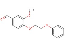3-methoxy-4-(2-phenoxyethoxy)benzaldehyde