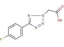 [5-(4-fluorophenyl)-2H-tetrazol-2-yl]acetic acid