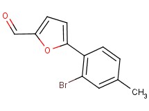 5-(2-bromo-4-methylphenyl)-2-furaldehyde