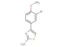 4-(3-bromo-4-methoxyphenyl)-1,3-thiazol-2-amine