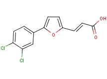 (2E)-3-[5-(3,4-dichlorophenyl)-2-furyl]acrylic acid