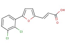 (2E)-3-[5-(2,3-dichlorophenyl)-2-furyl]acrylic acid