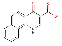 4-oxo-1,4-dihydrobenzo[h]quinoline-3-carboxylic acid