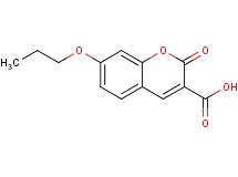 2-oxo-7-propoxy-2H-chromene-3-carboxylic acid