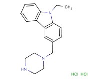 9-ethyl-3-(1-piperazinylmethyl)-9H-carbazole dihydrochloride