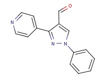1-phenyl-3-pyridin-4-yl-1H-pyrazole-4-carbaldehyde