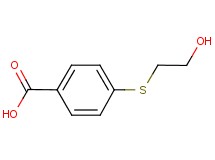 4-[(2-hydroxyethyl)thio]benzoic acid