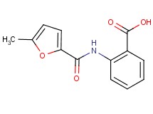 2-[(5-methyl-2-furoyl)amino]benzoic acid