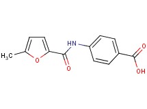 4-[(5-methyl-2-furoyl)amino]benzoic acid