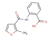 2-[(2-methyl-3-furoyl)amino]benzoic acid