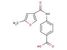 4-[(5-methyl-3-furoyl)amino]benzoic acid