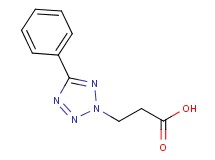 3-(5-phenyl-2H-tetrazol-2-yl)propanoic acid