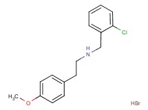 N-(2-chlorobenzyl)-2-(4-methoxyphenyl)ethanamine hydrobromide