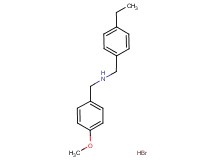 (4-ethylbenzyl)(4-methoxybenzyl)amine hydrobromide