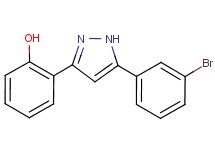 2-[5-(3-bromophenyl)-1H-pyrazol-3-yl]phenol