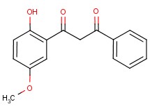 1-(2-hydroxy-5-methoxyphenyl)-3-phenylpropane-1,3-dione
