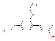 (2E)-3-(2,4-diethoxyphenyl)acrylic acid